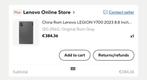 Lenovo Legion Y700 2023, Computers en Software, Android Tablets, Ophalen, 8 inch, Zo goed als nieuw, Lenovo.