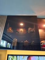 IKEA GLASSVIK vitrinedeur zwart/rookglas 60x64cm, Huis en Inrichting, Ophalen, 50 tot 100 cm, Glas, Minder dan 100 cm