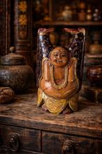 Handbeschilderd houten beeld, Ophalen of Verzenden