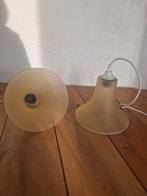 2 vintage scandinavische hanglampen design., Huis en Inrichting, Lampen | Hanglampen, Ophalen of Verzenden, Zo goed als nieuw