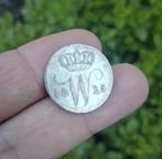 Zilver kwartje te koop! 1825, Postzegels en Munten, Munten | Nederland, Zilver, Ophalen of Verzenden, Koning Willem II, Losse munt
