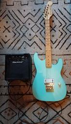 Elektrische gitaar + versterker, Muziek en Instrumenten, Ophalen, Gebruikt, Solid body, Overige merken