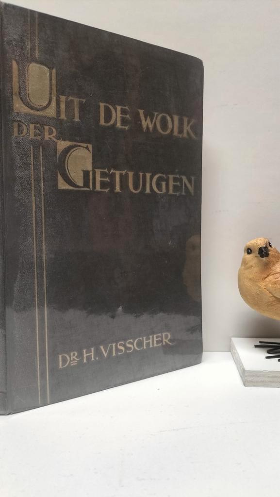 Visscher, Prof. Dr. H.; Uit de wolk der getuigen, Boeken, Godsdienst en Theologie, Gelezen, Christendom | Protestants, Ophalen of Verzenden