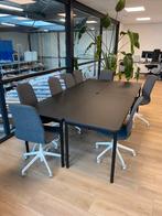 Tafels 130x70 + stoelen, Huis en Inrichting, Tafels | Eettafels, Ophalen, Gebruikt, 100 tot 150 cm, 50 tot 100 cm