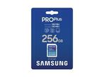 Samsung PRO Plus - 256GB - 180MB/s SDXC, Audio, Tv en Foto, Fotografie | Geheugenkaarten, SDXC, Nieuw, Ophalen of Verzenden, Samsung