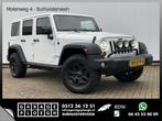 Jeep Wrangler 2.8 CRD Sport Grijs-Kenteken Leer Navi Stoelve, Auto's, Jeep, Automaat, Euro 5, Gebruikt, 4 cilinders