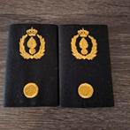 Rangen set Kmar adjudant goud, Ophalen of Verzenden, Landmacht, Nederland, Embleem of Badge