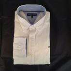 Tommy Hilfinger heren overhemd lange mouw, boordmaat XL, Wit, Tommy Hilfiger, Ophalen of Verzenden, Gedragen