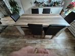 Eettafel, Huis en Inrichting, Ophalen, Zo goed als nieuw, Rechthoekig, 50 tot 100 cm