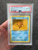 Pokémon PSA 10 1st edition Staryu #65 Base set, Ophalen of Verzenden, Zo goed als nieuw, Losse kaart, Foil