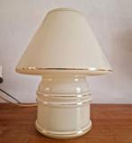 Vintage glazen mushroom lampvan Massive Belgium, Huis en Inrichting, Ophalen of Verzenden, Gebruikt, Minder dan 50 cm