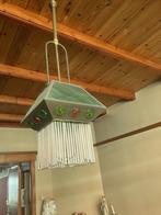 Antieke dertigerjarenlamp, Ophalen, Gebruikt, Glas, 50 tot 75 cm