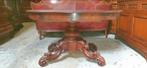 Antiek mahonie eetkamer tafel, Ophalen