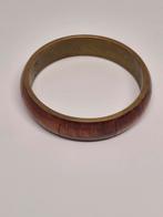 Houten vintage armband, Ophalen of Verzenden