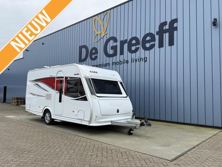 Kabe Estate 470 XL KS, Caravans en Kamperen, Caravans, Bedrijf, tot en met 4, Overige, Kabe, Frans bed, Overige typen, 5 tot 6 meter