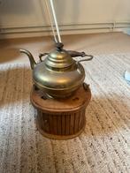 Antieke theeketel met warmhoudplaat, Antiek en Kunst, Ophalen