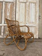 Vintage Belse 8 Rotan Fauteuil. Design. Jaren ‘50., Ophalen