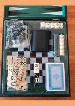 Spellen koffer, schaken/backgammon/domino/dammen etc, Hobby en Vrije tijd, Gezelschapsspellen | Bordspellen, Een of twee spelers