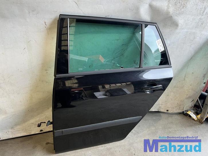 SKODA FABIA 2 SW STATION Zwart Links Achter deur portier 200, Auto-onderdelen, Carrosserie en Plaatwerk, Deur, Skoda, Gebruikt