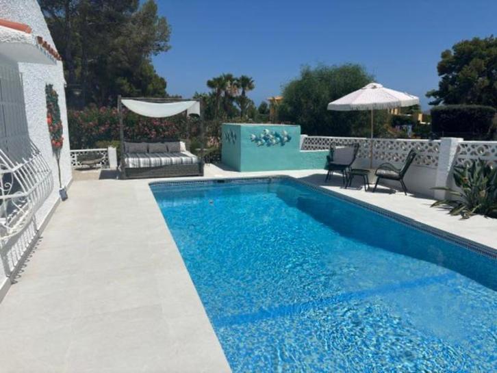 6 p.(3 sk) luxe villa Costa Blanca met verw. prive zwembad., Vakantie, Vakantiehuizen | Spanje, Costa Blanca, Landhuis of Villa