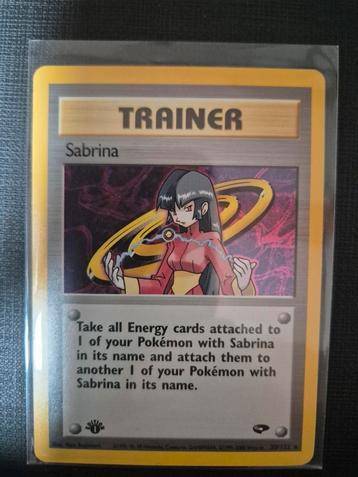 Sabrina holo 1st edition NM beschikbaar voor biedingen