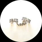 Pandora Veiligheidsketting Clip Logo 792057CZ / zirkonia, Pandora, Ophalen of Verzenden, Zo goed als nieuw, 1 bedel