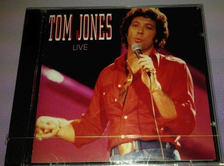 Tom Jones - Live  CD, Cd's en Dvd's, Cd's | Pop, Zo goed als nieuw, 1960 tot 1980, Verzenden