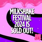 Milkshake festival 2 zondagtickets, Tickets en Kaartjes, Twee personen
