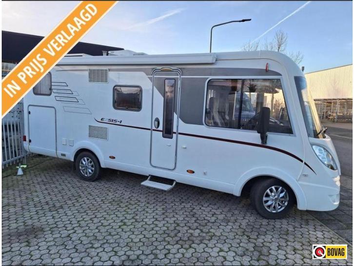 Hymer Exsis-I 578 - 2 APARTE BEDDEN+HEFBED ZEER COMPLEET!, Caravans en Kamperen, Campers, tot en met 4, Integraal, Hymer, Diesel