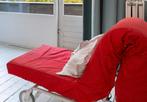 Ikea PS Slaapstoel- Rood met fijn matras, Gebruikt, Rood, Eenpersoons, 70 cm of minder