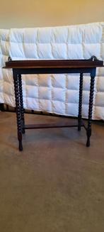 Antiek mahonie serveertafeltje, Ophalen