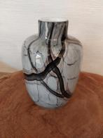 Glas geblazen vaas fidrio onyx flame, Huis en Inrichting, Ophalen of Verzenden, Minder dan 50 cm, Rood, Glas