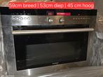 High-performance combi magnetron/ oven | Duits gecontroleerd, Ophalen, Zo goed als nieuw, 60 cm of meer, 45 tot 60 cm