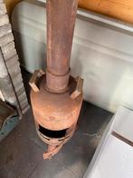 Handgemaakte tuinkachel, gemaakt van gasfles, Ophalen, Gebruikt