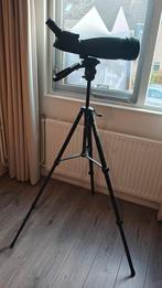 Bresser spottingscope 25 -50x75, Lenzentelescoop (refractor), 80 tot 200 mm, Met statief, Ophalen of Verzenden