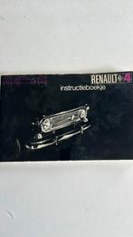 Renault 4 instructie boekje 1969, Ophalen of Verzenden