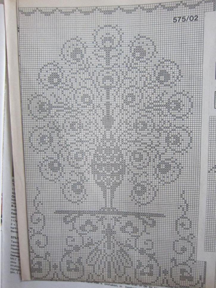 haakpatroon en gordijntjes Putties panelen engelen zwaan, Hobby en Vrije tijd, Breien en Haken, Zo goed als nieuw, Haken, Patroon of Boek