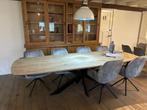 Nieuwe Deens ovale eiken eettafel 280cm lang, Huis en Inrichting, Tafels | Eettafels, Ophalen, 100 tot 150 cm, Eikenhout, Overige vormen