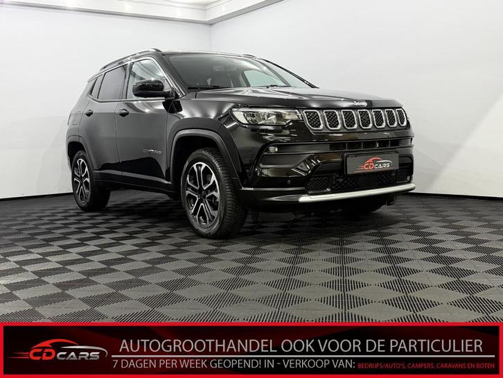 Jeep Compass 1.5T e-Hybrid High Altitude 360 Camera, Navi, H, Auto's, Jeep, Bedrijf, Te koop, Compass, ABS, Achteruitrijcamera