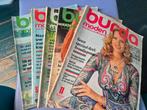 5 Vintage 1975 Burda Moden nr 4-5-6-9-11Tijdschriften, Ophalen of Verzenden, Gelezen, Damesbladen