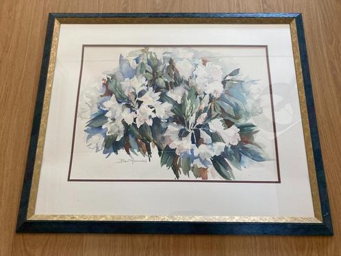 T E A B : Origineel Bea Hazewinkel aquarel /  schilderij, Antiek en Kunst, Kunst | Schilderijen | Klassiek, Ophalen