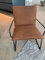 Cognac fauteuil - nette staat!, Huis en Inrichting, Stoelen, Ophalen, Gebruikt, Bruin, Industrieel