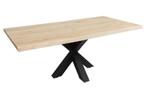 Eikenhout tafelblad 180 x 100 cm €484,70, Ophalen, Eikenhout, Nieuw, 50 tot 100 cm