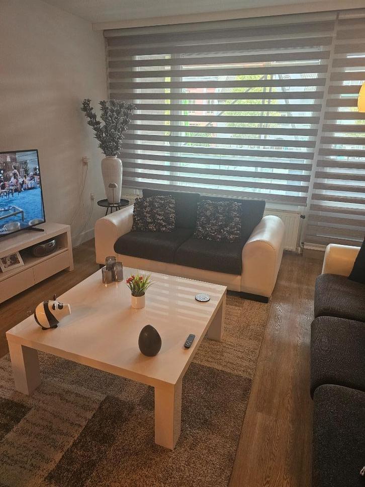 Bankstellen, Huis en Inrichting, Banken | Bankstellen, Zo goed als nieuw, Vierpersoons of meer, 150 tot 200 cm, 75 tot 100 cm