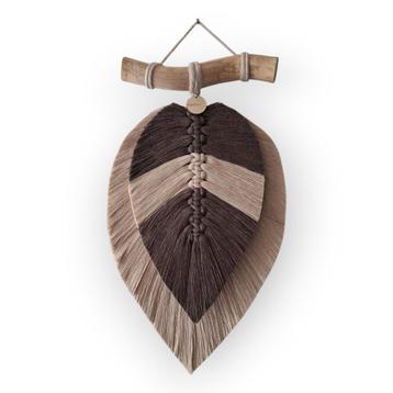 Mooie set grote macramé leaves, nieuw beschikbaar voor biedingen