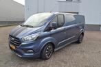 Ford Transit Custom 310 2.0 Tdci 170PK L2h1 Sport, Excl BTW, Auto's, Bestelauto's, 1995 cc, 4 cilinders, Blauw, Diesel