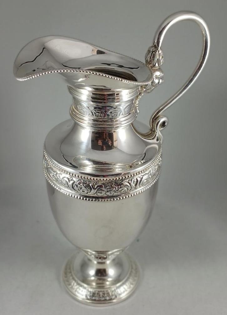 Zilveren Romeinse waterkan antiek 925 zilver, Antiek en Kunst, Antiek | Goud en Zilver, Zilver, Ophalen of Verzenden