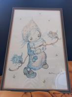 Tekening in lijst, Ophalen of Verzenden