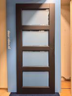 Massieve glasdeur, Doe-het-zelf en Verbouw, Gebruikt, 80 tot 100 cm, Binnendeur, Niet ingevuld
