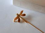 Vintage broche pin libelle, Sieraden, Tassen en Uiterlijk, Broches, Verzenden, Gebruikt, Minder dan 4 cm, Overige materialen